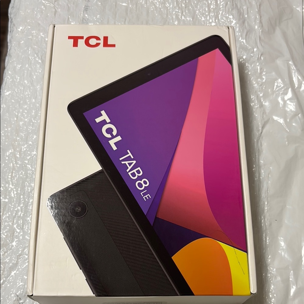 TCL Black Tablet Sleek Design Vibrant Display Powerful Performance